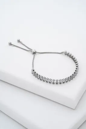 Ted Baker Tono Isabela Crystal Baguette Bracciale Regolabile    